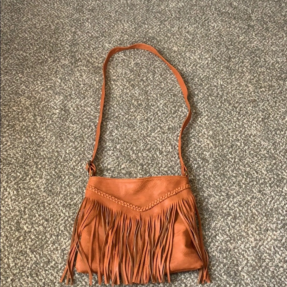 Fringe purse